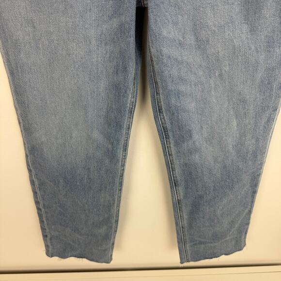 Frank & Eileen Womens Monaghan High Rise Button-Fly Straight Light Wash Jeans 28 - Picture 4 of 11